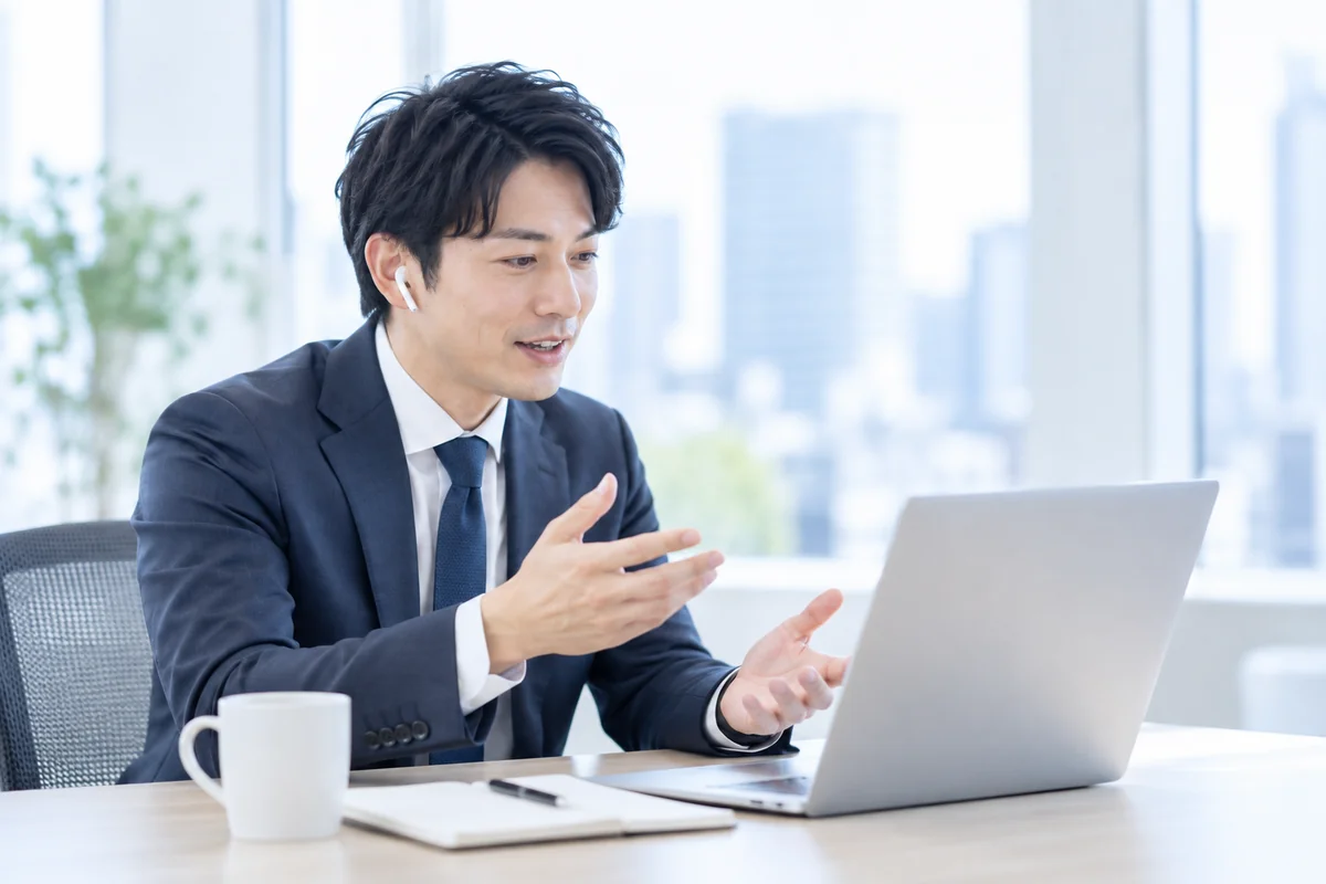オフィスでのWeb会議
